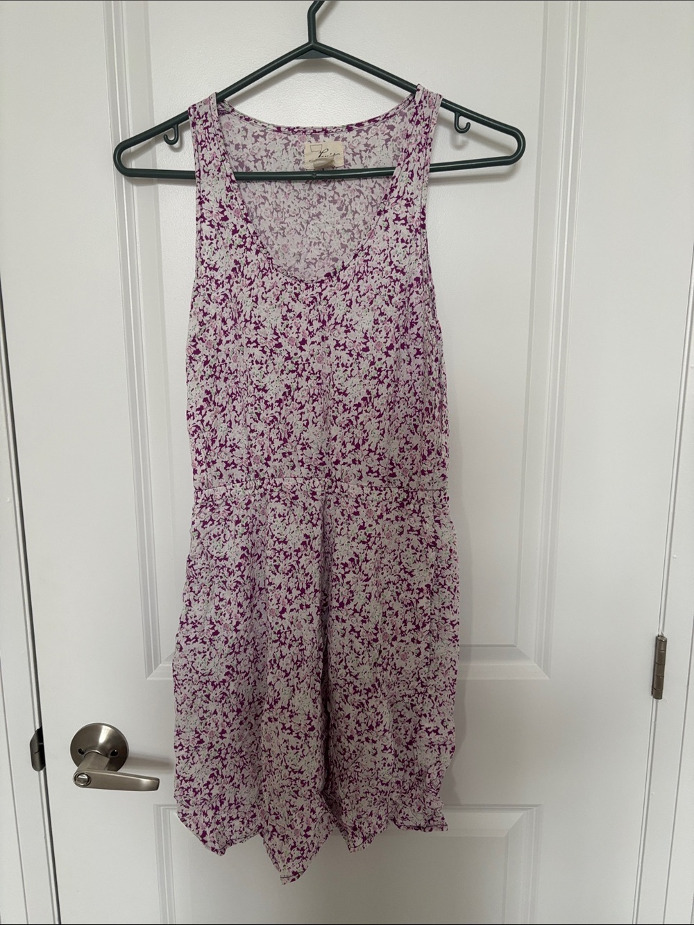Levi's Lavender and White Floral Mini Dress